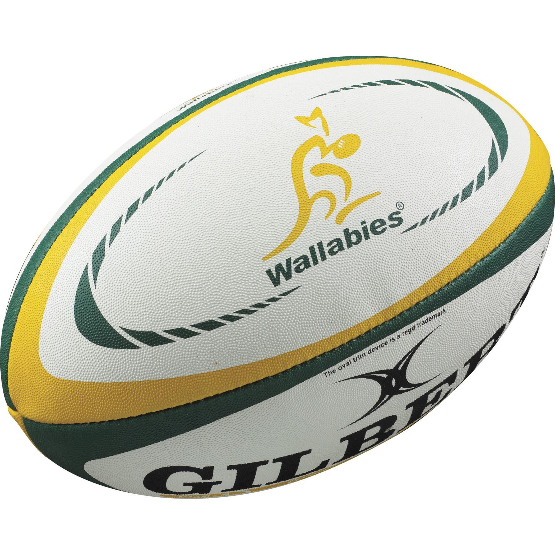 Ballon de rugby Replica Gilbert Australie (taille 5)