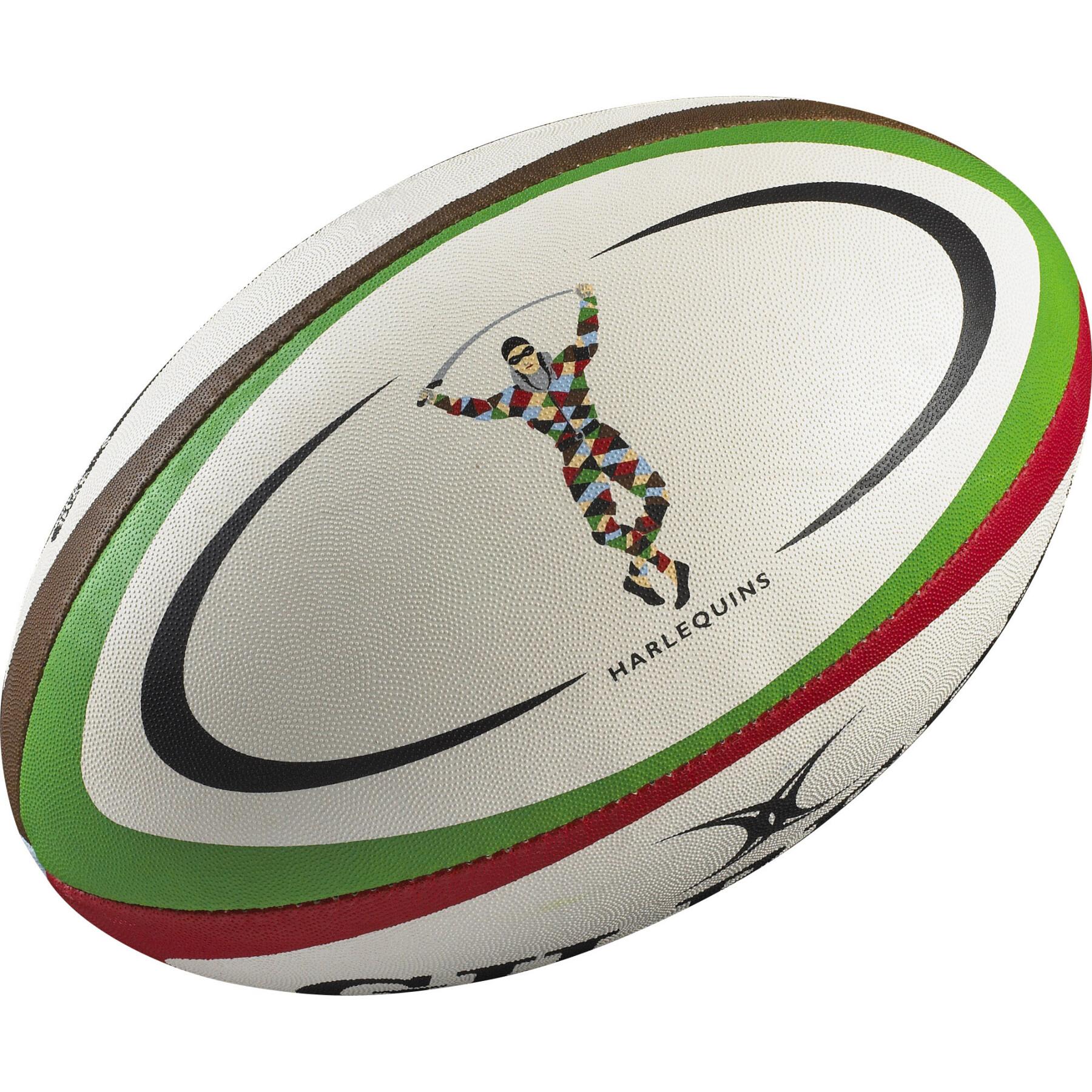 Mini ballon de rugby Gilbert Harlequins (taille 1)