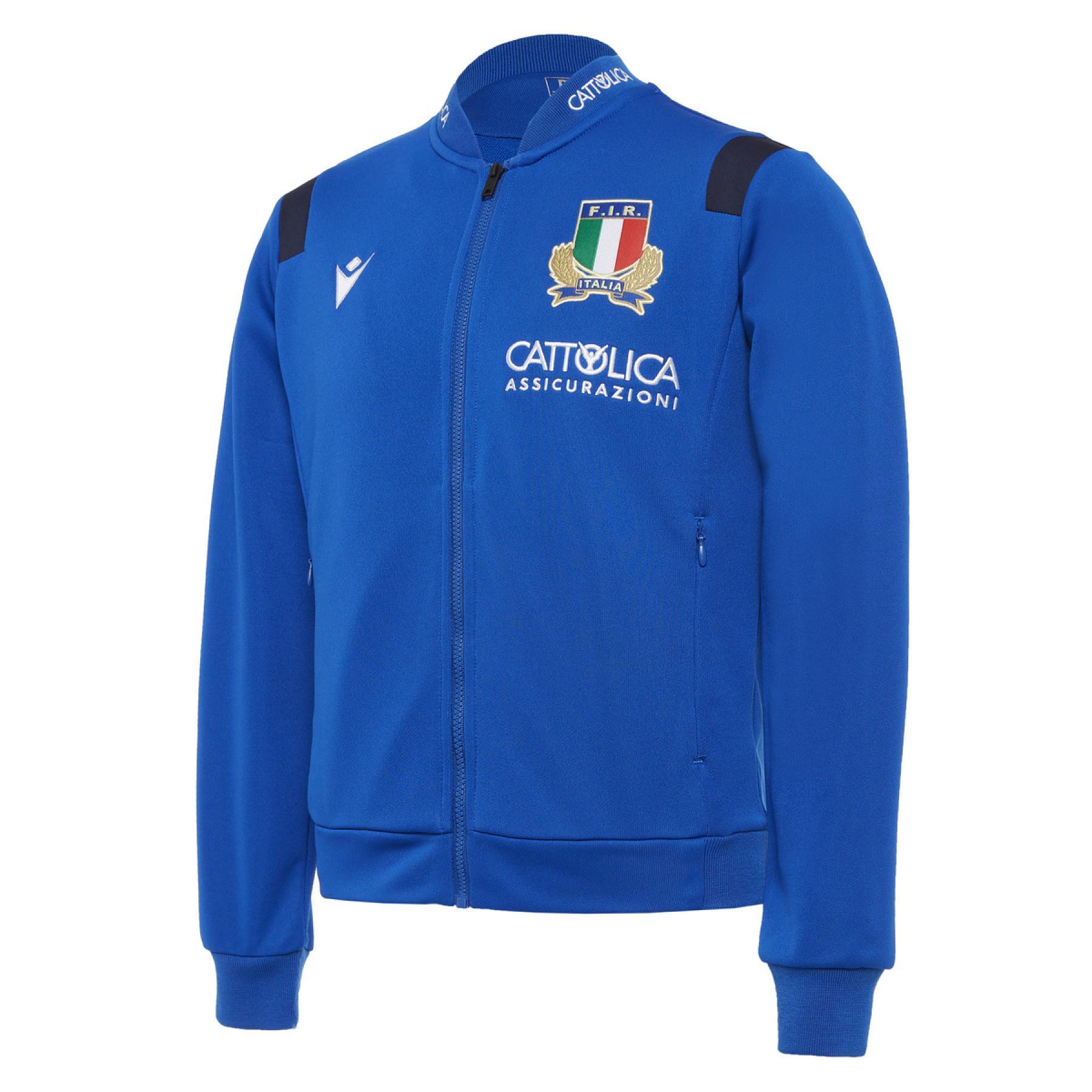 Sweatshirt enfant de voyage Italie rugby 2020/21