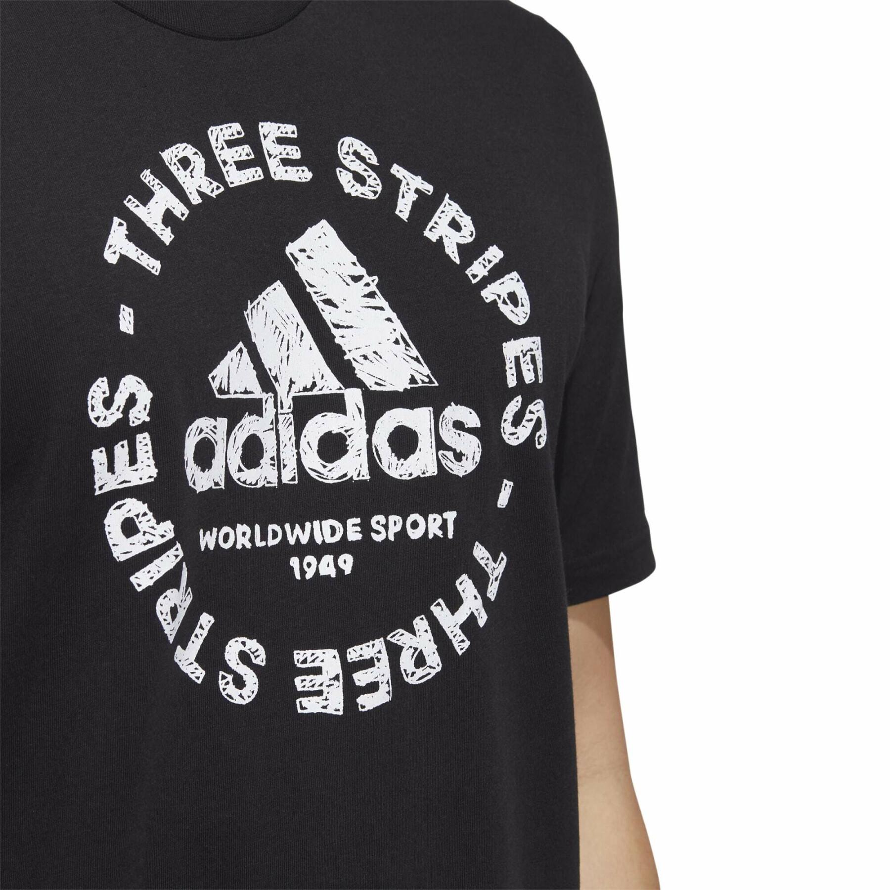 T-shirt graphique emblème de croquis adidas
