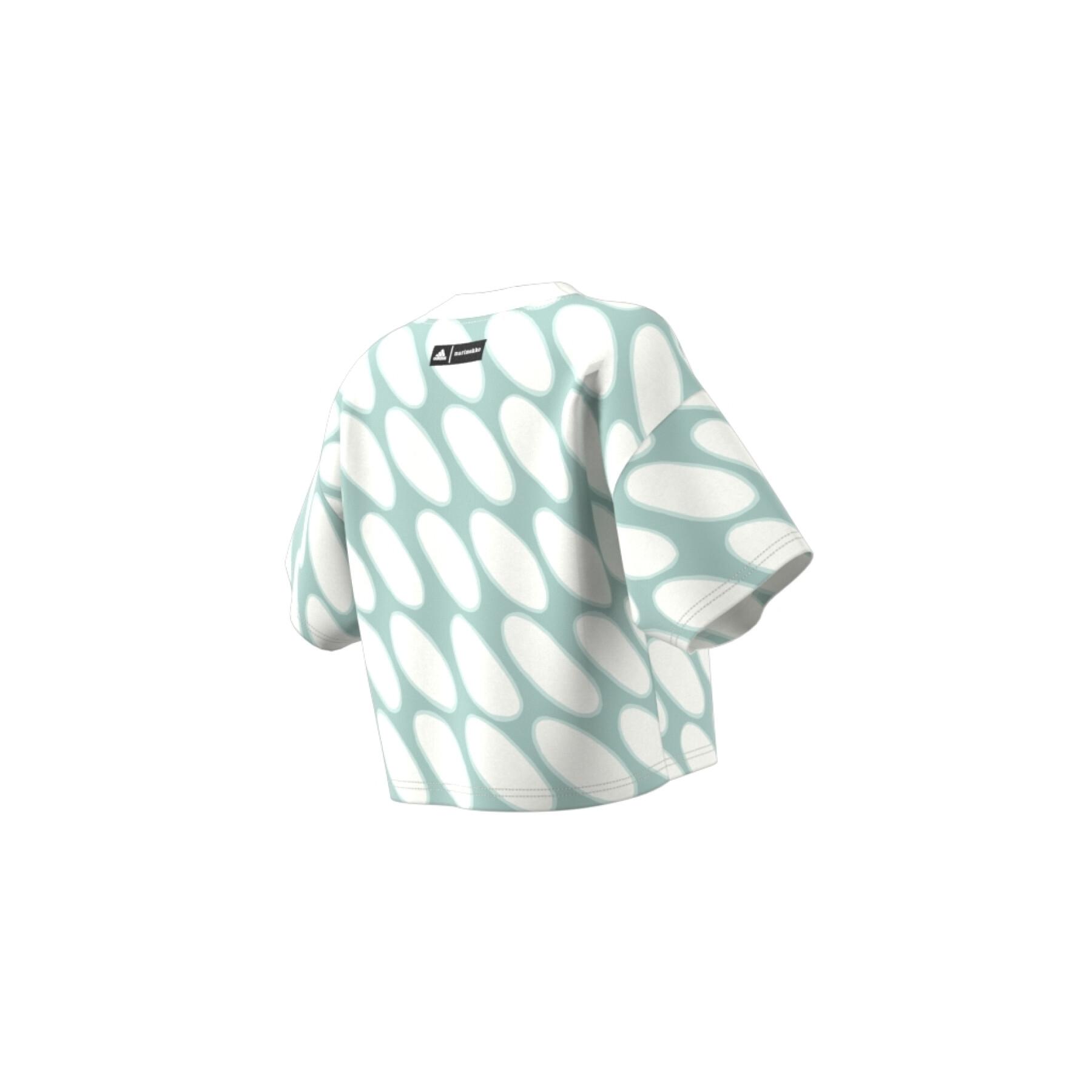 T-shirt femme adidas Marimekko Future Icons 3-Stripes