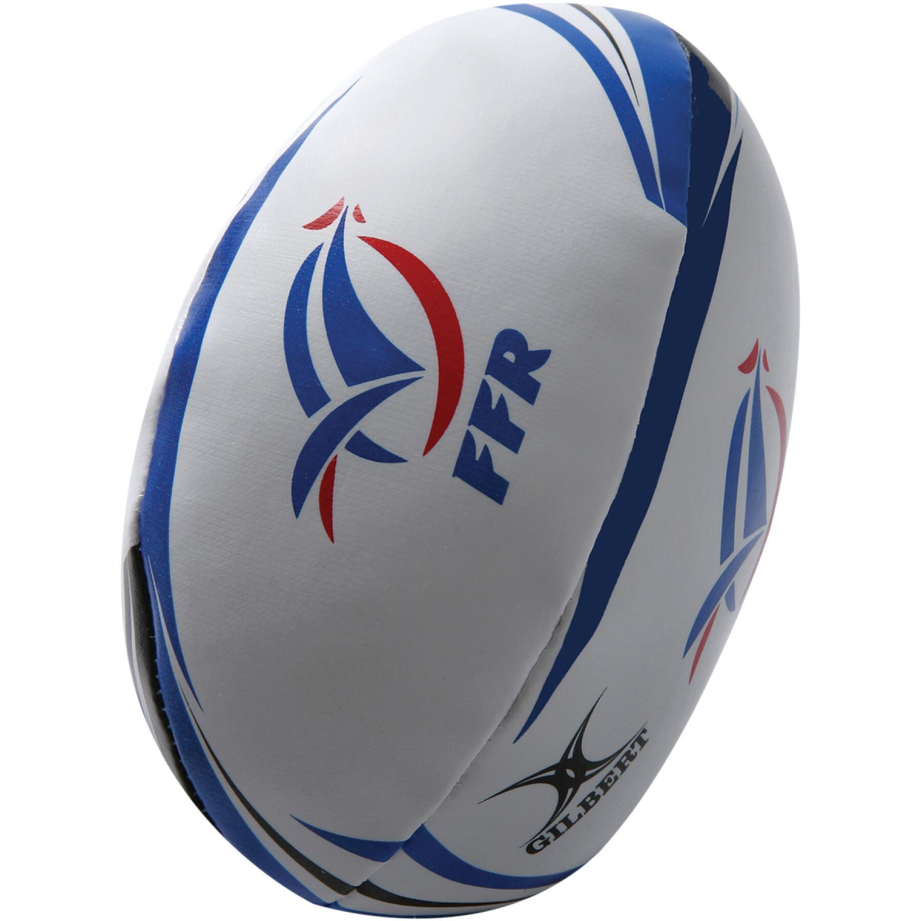 Lot de 9 ballons de rugby France Mousse