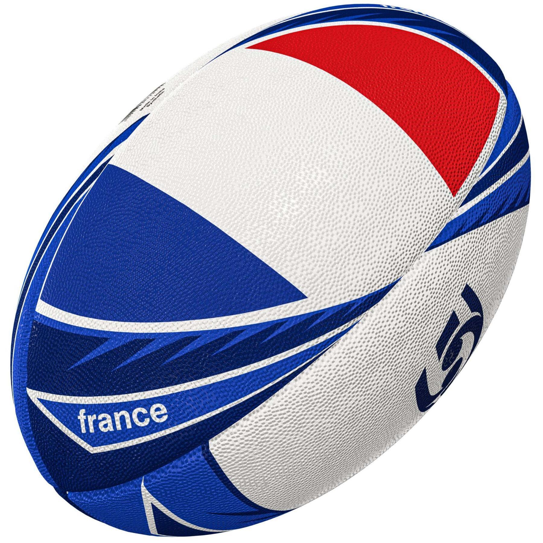 Ballon de rugby France Rugby Wolrd Cup 2021