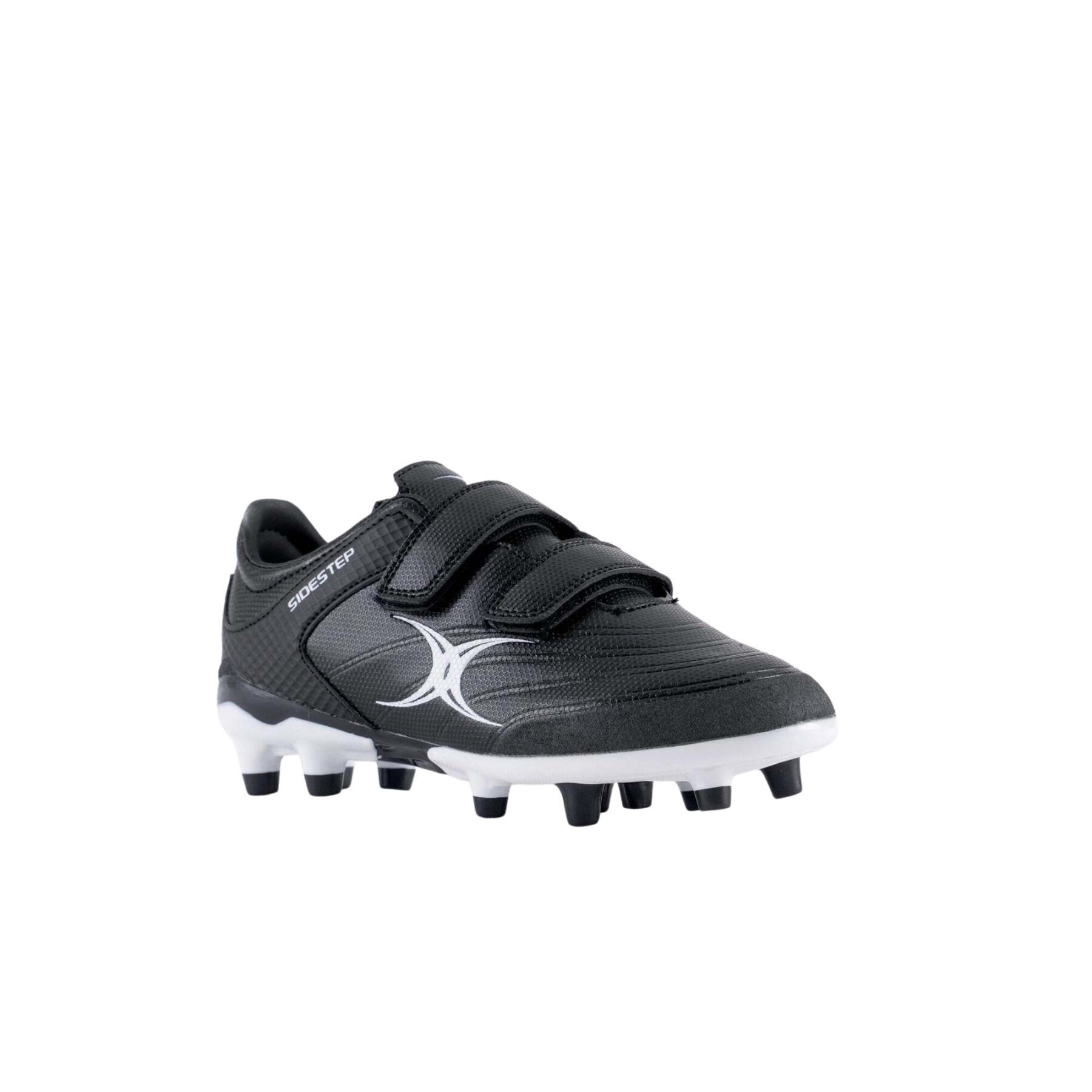 Chaussures de rugby enfant Gilbert Sidestep V10 MSX