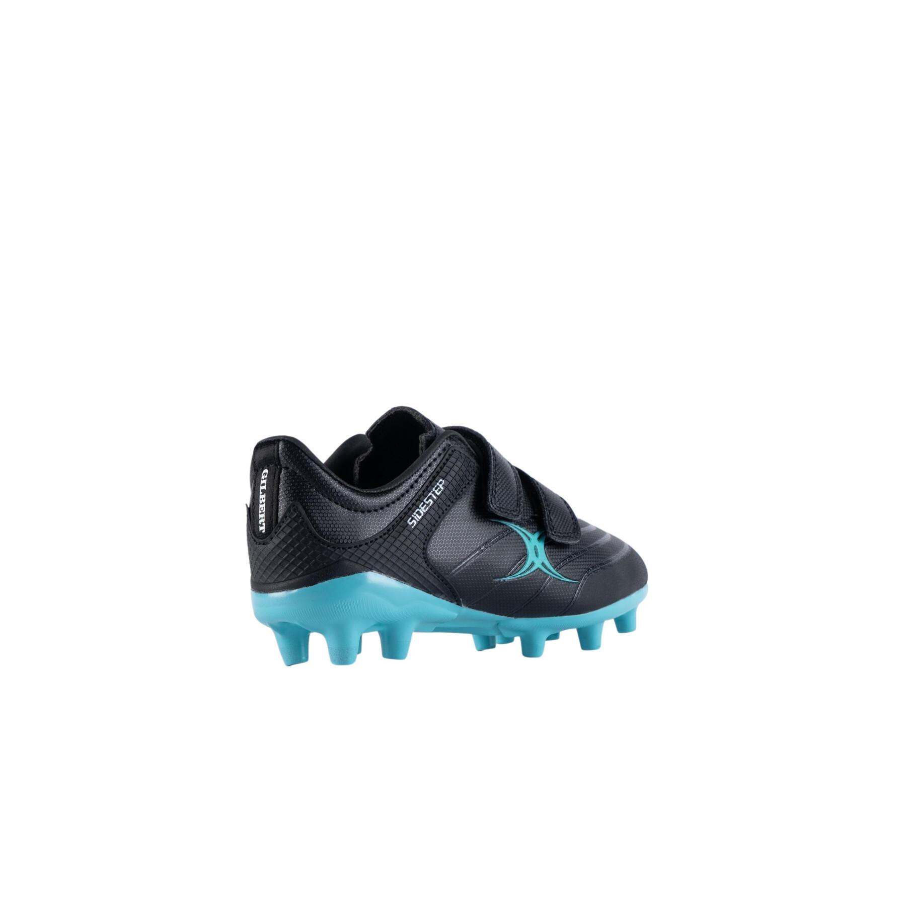 Chaussures de rugby enfant Gilbert Sidestep X15 LO MSX