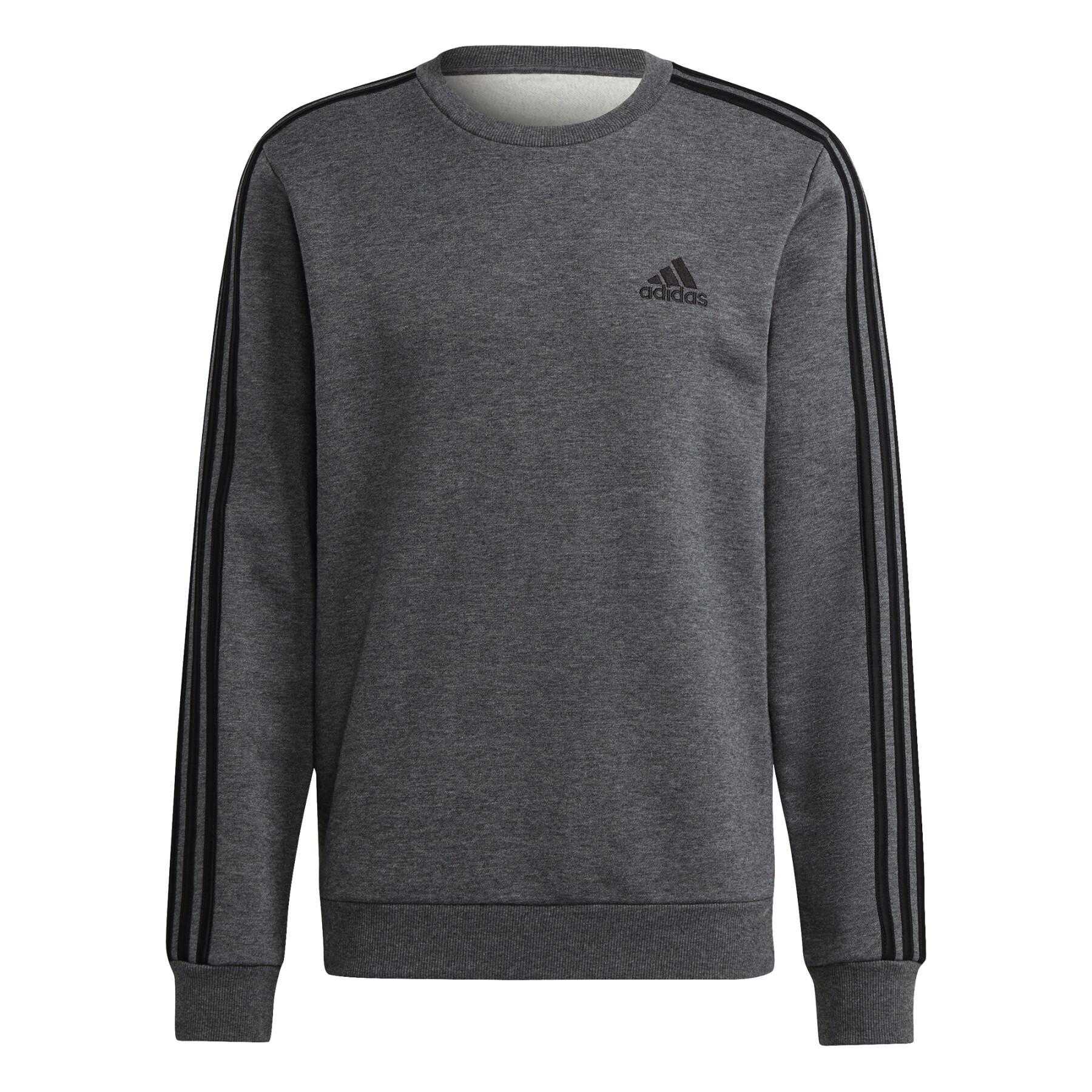 Sweatshirt col rond adidas Essentials Fleece 3-Stripes