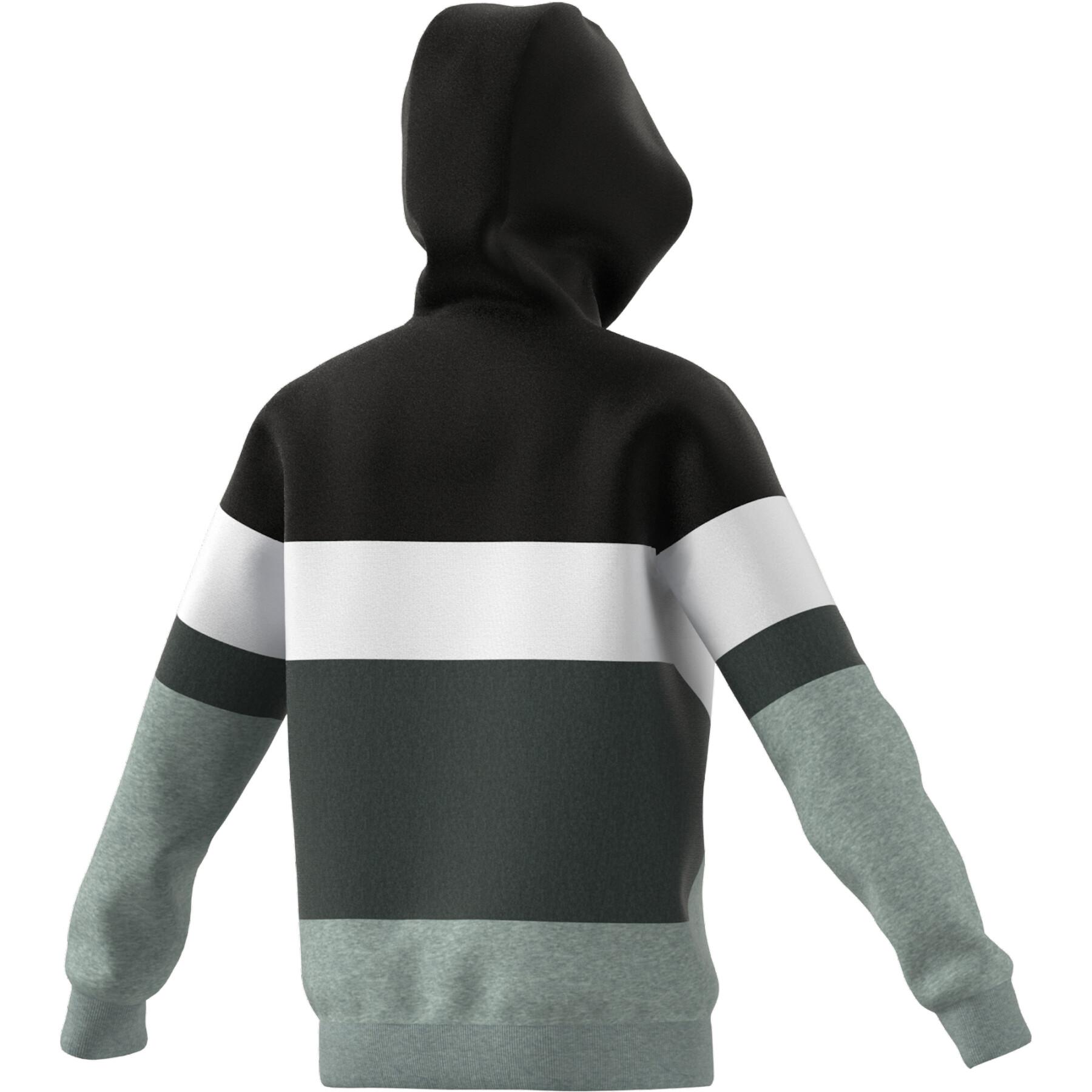 Sweatshirt enfant adidas Colorblock Fleece