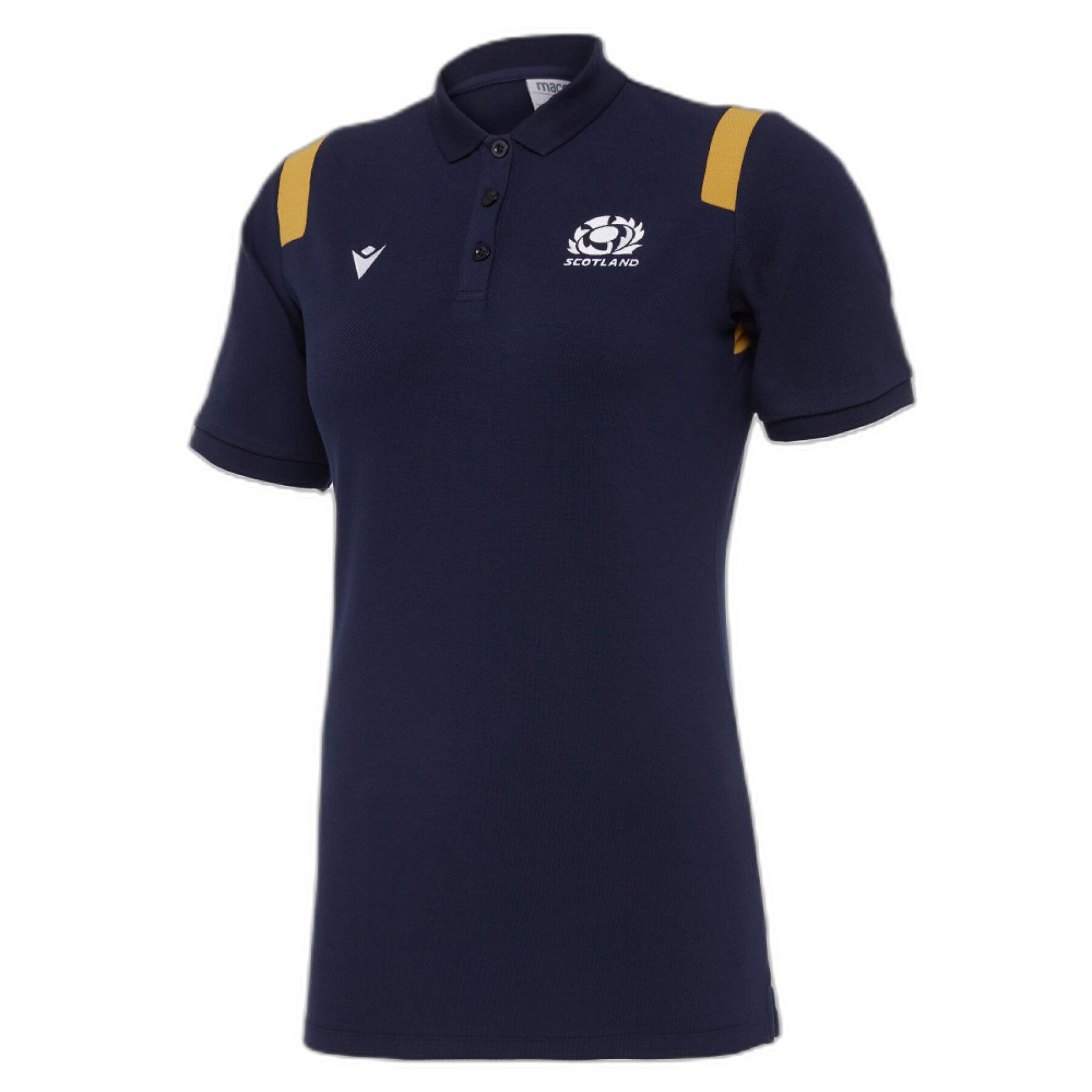 Polo femme coton Ecosse rugby 2020/21