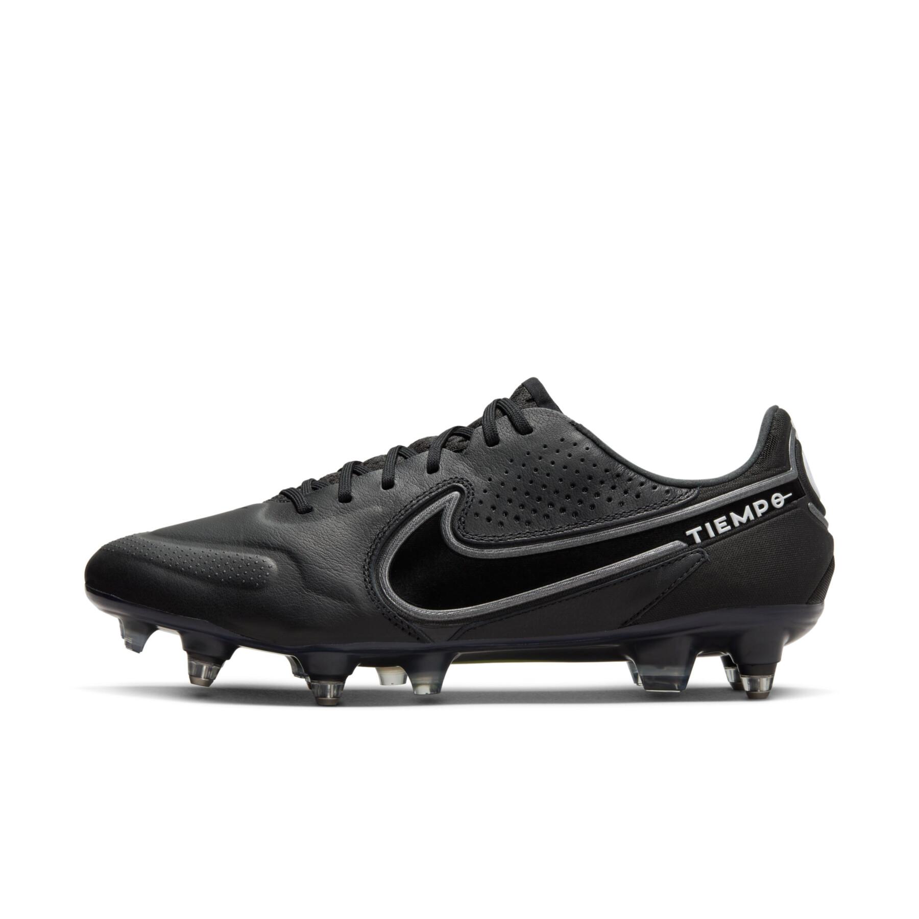 Chaussures de football Nike Tiempo Legend 9 Elite SG-Pro AC - Shadow Black Pack