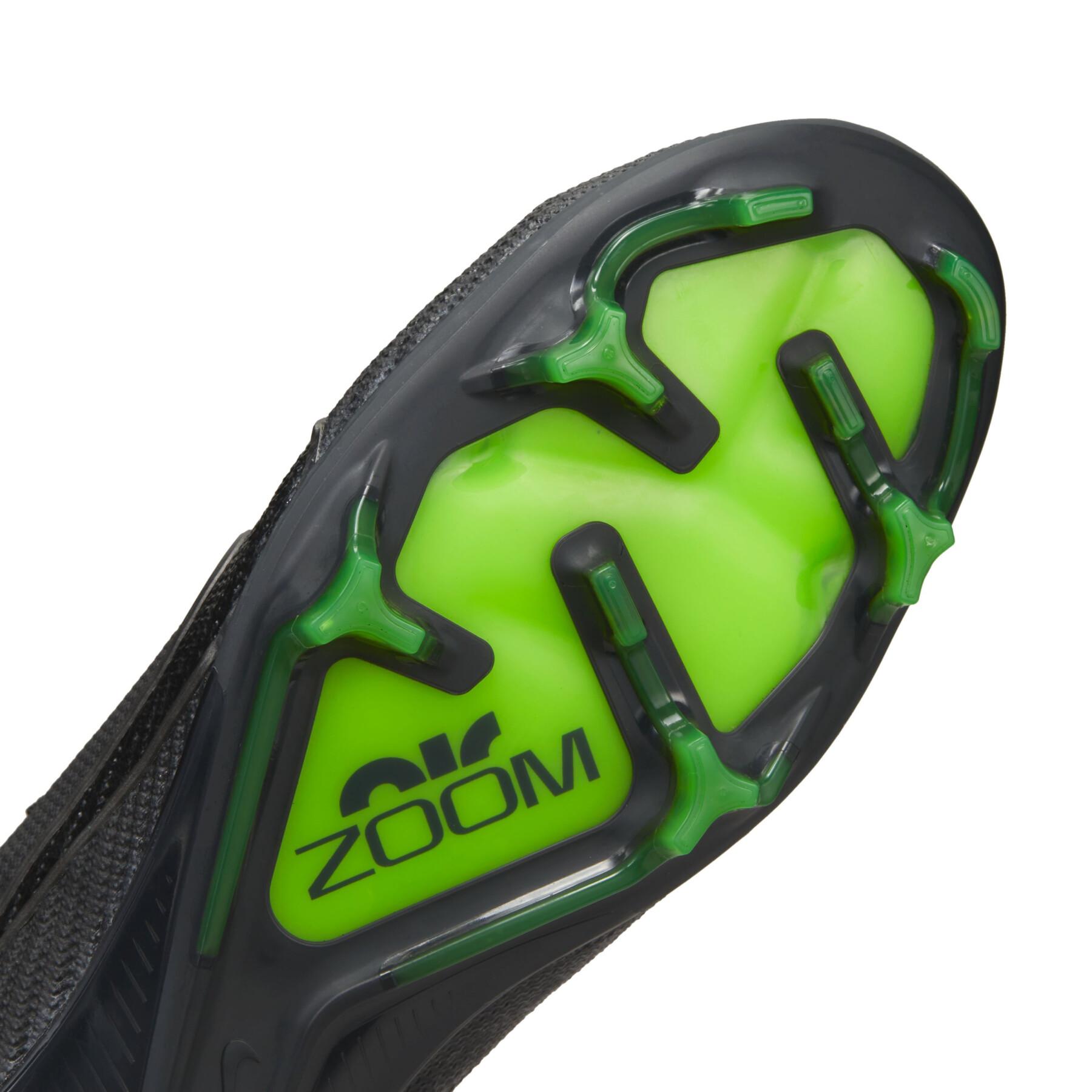 Chaussures de football Nike Zoom Mercurial Superfly 9 Elite FG- Shadow Black Pack