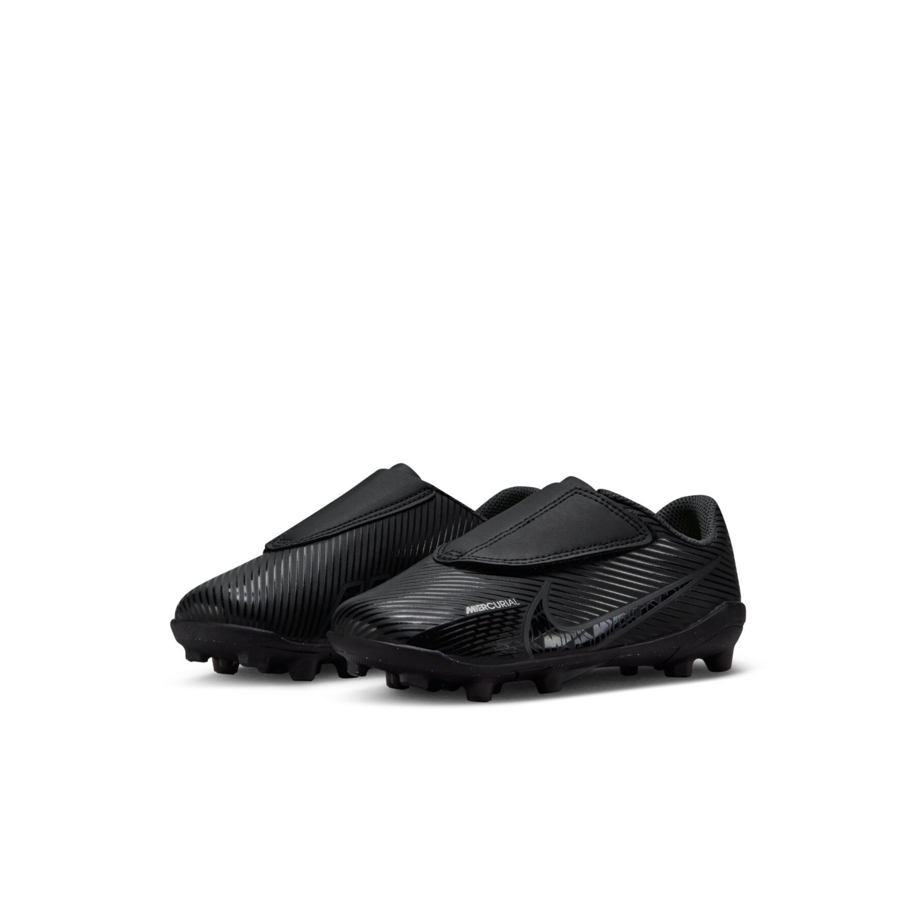Chaussures de football enfant Nike Mercurial Vapor 15 Club MG - Shadow Black Pack