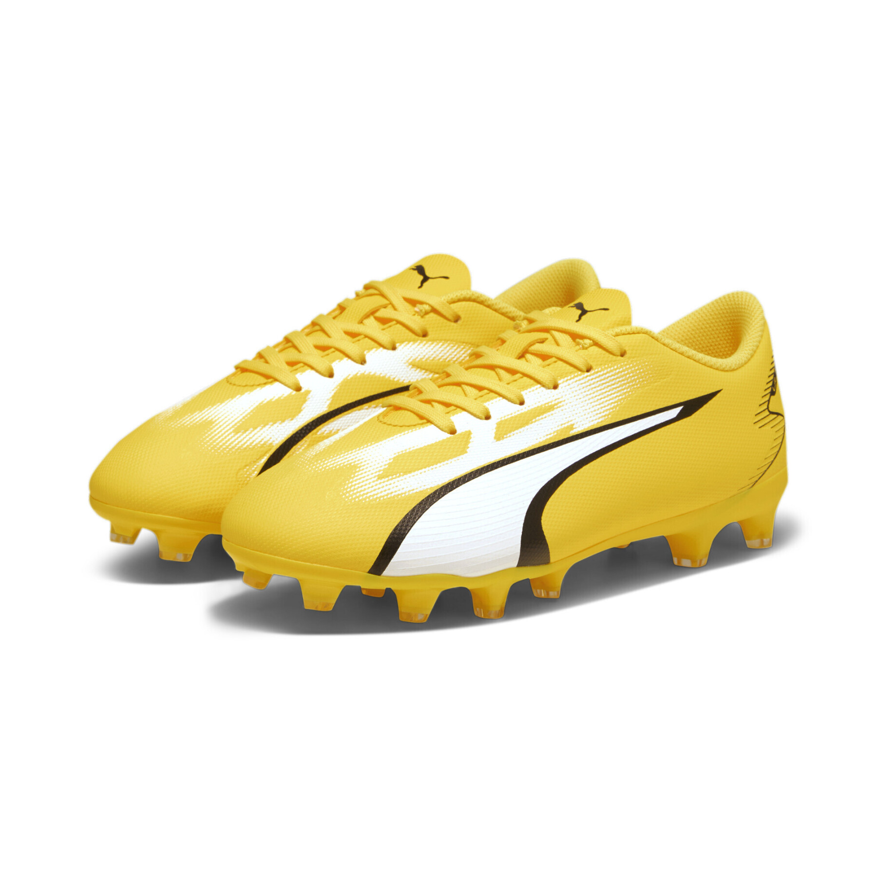 Chaussures de football enfant Puma Ultra Play FG/AG - Voltage Pack