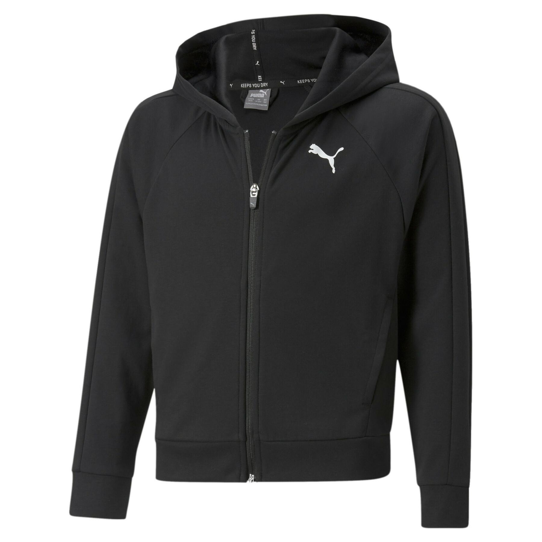 Sweatshirt à capuche full zip fille Puma Modern Sports G