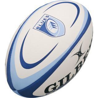Mini ballon de rugby Gilbert Cardiff Bleus (taille 1)