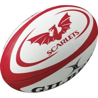 Mini ballon de rugby Gilbert Scarlets (taille 1)