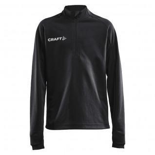 Sweatshirt 1/2 zip enfant Craft evolve