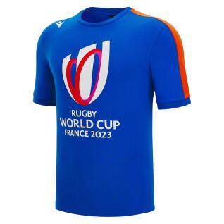 T-shirt polycoton Macron RWC France 2023