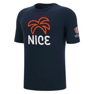 T-shirt polycoton Macron RWC France 2023 Nice