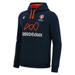 Sweatshirt à capuche Macron RWC France 2023 Bordeaux