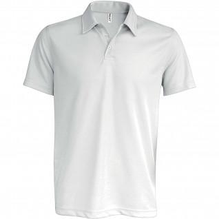 Polo manches courtes Sport Proact blanc
