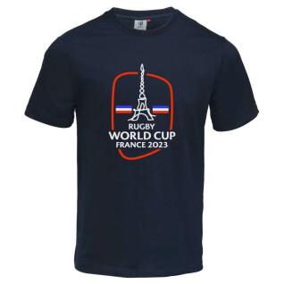 T-Shirt Rugby Coupe du Monde de France 2023 Tour Eiffel