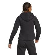 Sweatshirt à capuche ajusté zippé femme adidas Mission Victory