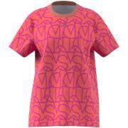 T-shirt femme adidas Allover Graphic Boyfriend