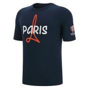 T-shirt polycoton Macron RWC France 2023 Paris
