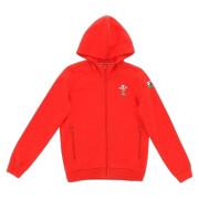 Sweatshirt à capuche full zip enfant Pays de Galles Rugby XV Merch CA LF