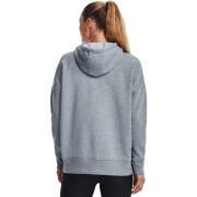 Sweatshirt à capuche entièrement zippé femme Under Armour Rival fleece
