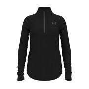 Maillot manches longues 1/2 zip fille Under Armour Tech Graphic